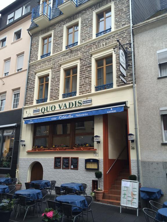 Gaestehaus Am Roemerbad 첼 안 데어 모젤 외부 사진